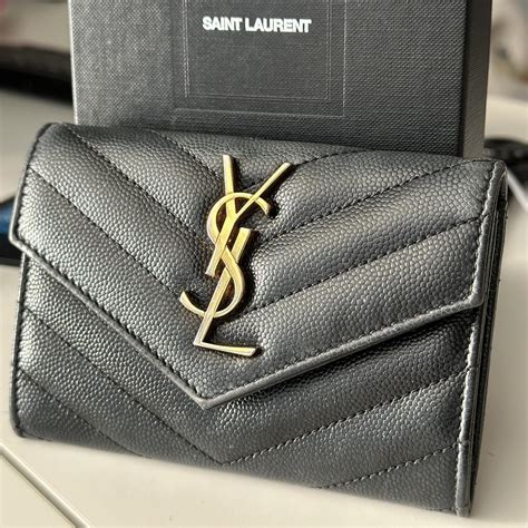 yves saint laurent wallet womens